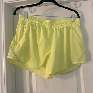 all in motion Bright Yellow Women's Athletic Shorts